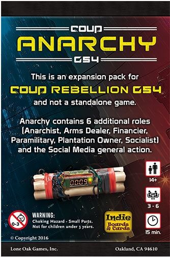 Coup : G54 - Anarchy Expansion